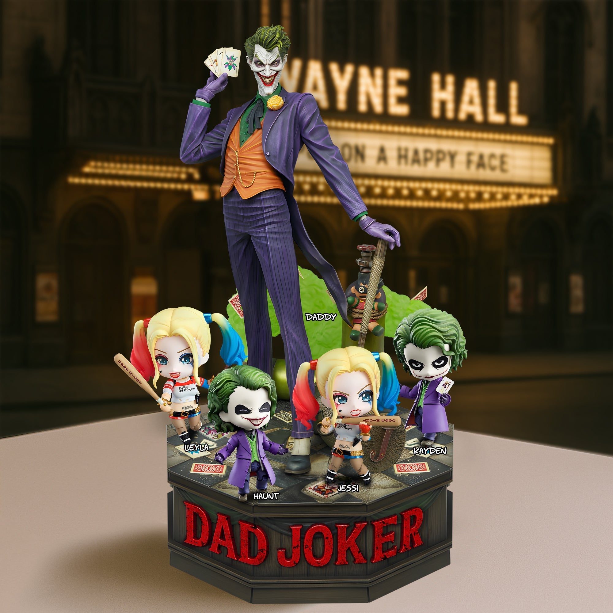 Every Dad Needs A Clown - Clown Dad Acrylic Plaque - Personalized Gifts For Father Shaped Plaques PopCulturePrints