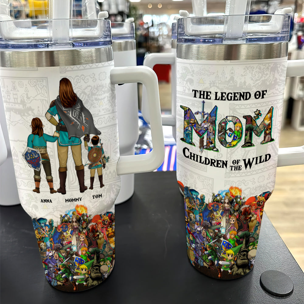 "The Ultimate Adventure Awaits!" - Personalized Tumbler for Moms - Perfect Gift for Moms and Grandmas Tumbler Cup PopCulturePrints