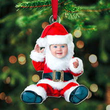 Load image into Gallery viewer, Funny Custom Face For Kids 03hutn260824 Personalized Christmas Ornament Ornament PopCulturePrints
