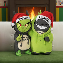 Load image into Gallery viewer, Arm In Arm Friends Holiday Pillow - Personalized Gifts for Friends Pillow PopCulturePrints
