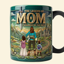 Load image into Gallery viewer, “The Legend of Mom: Celebrate Your Magical Journey” - Personalized Magic Coffee Mug - Gift for Moms, Dads, and Grandmas Coffee Mug PopCulturePrints
