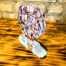 Load image into Gallery viewer, Personalized Hot Air Balloon Acrylic Plaque for Couples Decorative Plaques PopCulturePrints
