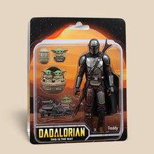 Load image into Gallery viewer, Best Dad In The Galaxy - Personalized Acrylic Plaque for Dad Shaped Plaques PopCulturePrints
