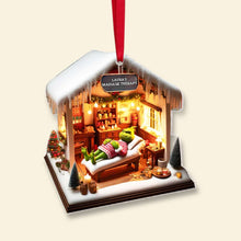 Load image into Gallery viewer, Custom Green Monster Massage Therapy Acrylic Ornament Ornament PopCulturePrints
