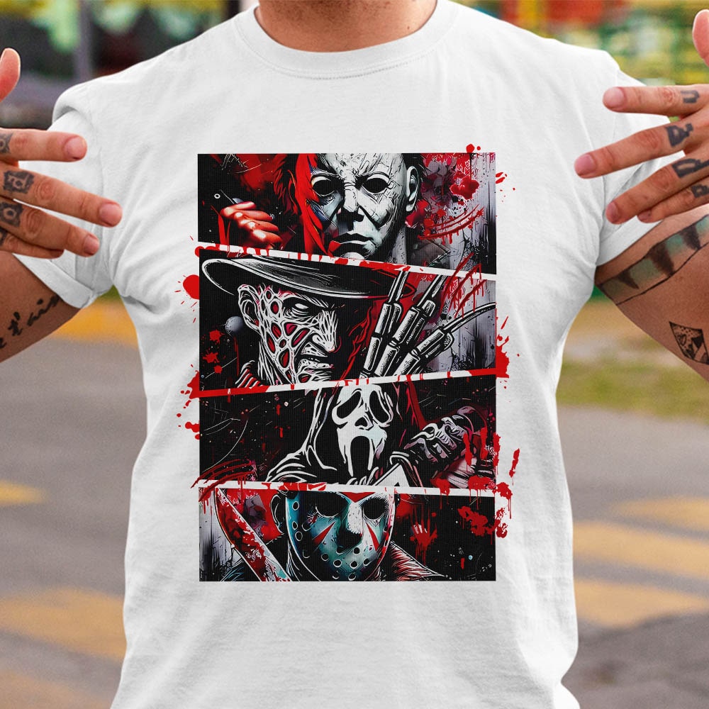 Ultimate Horror Icons Halloween Shirt For Fans