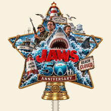 Load image into Gallery viewer, “You'll need a bigger boat!” - Personalized Jaws 50th Anniversary Tree Topper
