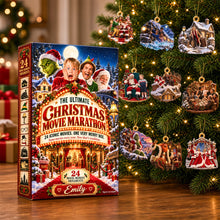 Load image into Gallery viewer, Celebrate the Magic of Christmas - The Ultimate Movie Marathon Advent Calendar - Personalized Gift for Everyone Advent Calendar PopCulturePrints
