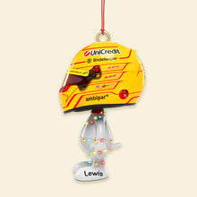 Load image into Gallery viewer, “Drive Your Passion” - Personalized Motor Lovers Acrylic Ornament - Perfect Gift for Racing Fans, Dads, Sons, and Car Enthusiasts Ornament PopCulturePrints
