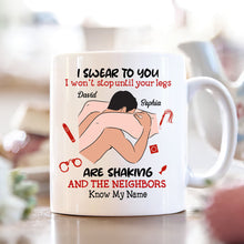 Load image into Gallery viewer, Personalized Couple Mug - I Swear To You Coffee Mug PopCulturePrints
