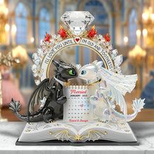 Load image into Gallery viewer, I&#39;ll Love You Until I&#39;m Old and Toothless - Personalized Couple Acrylic Plaque Shaped Plaques PopCulturePrints
