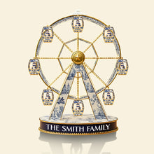 Load image into Gallery viewer, Bring Joy This Christmas with Personalized Snowman Family Acrylic Plaque - A Custom Gift for Loved Ones Shaped Plaques PopCulturePrints
