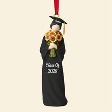 Load image into Gallery viewer, "Celebrate Achievement with a Personalized Touch" - Graduation Christmas Ornament, Custom Gift for Graduates Ornament PopCulturePrints
