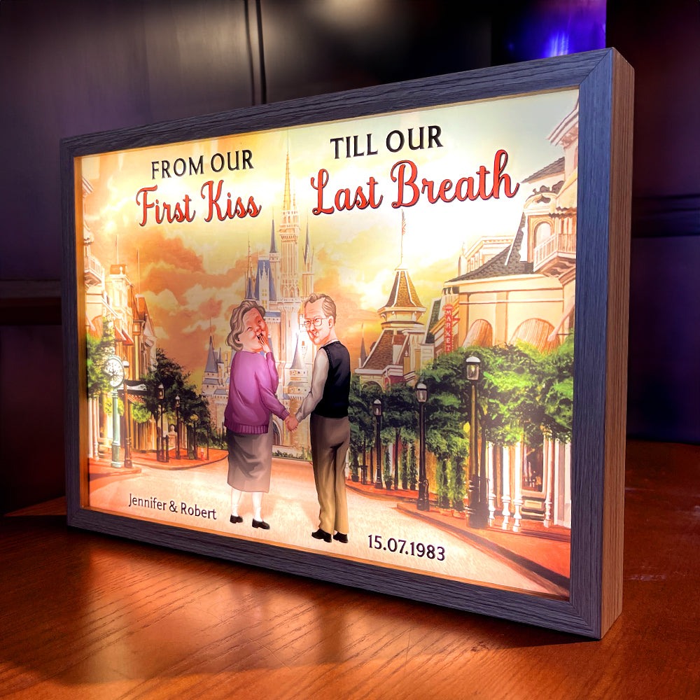 Eternal Love Personalized Frame - Perfect Couple Gift | Valentine's Day Gifts Led Night Light PopCulturePrints