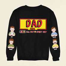 Load image into Gallery viewer, Mom Mode On - Personalized Sweatshirt for Mother&#39;s Day AOP Products PopCulturePrints
