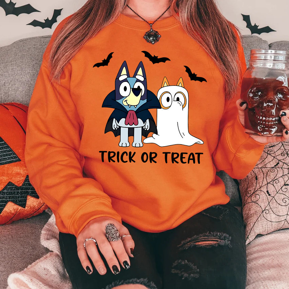 Cute Halloween Trick or Treat Shirt for Fans 11ACQN290824