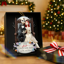 Load image into Gallery viewer, Our First Christmas 2025 Acrylic Ornament - Custom Personalized Gift for Couples Ornament PopCulturePrints
