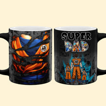 Load image into Gallery viewer, “You’re the Super Dad!” – Customizable Magic Mug - Perfect Gift for Dads and Grandpas Coffee Mug PopCulturePrints
