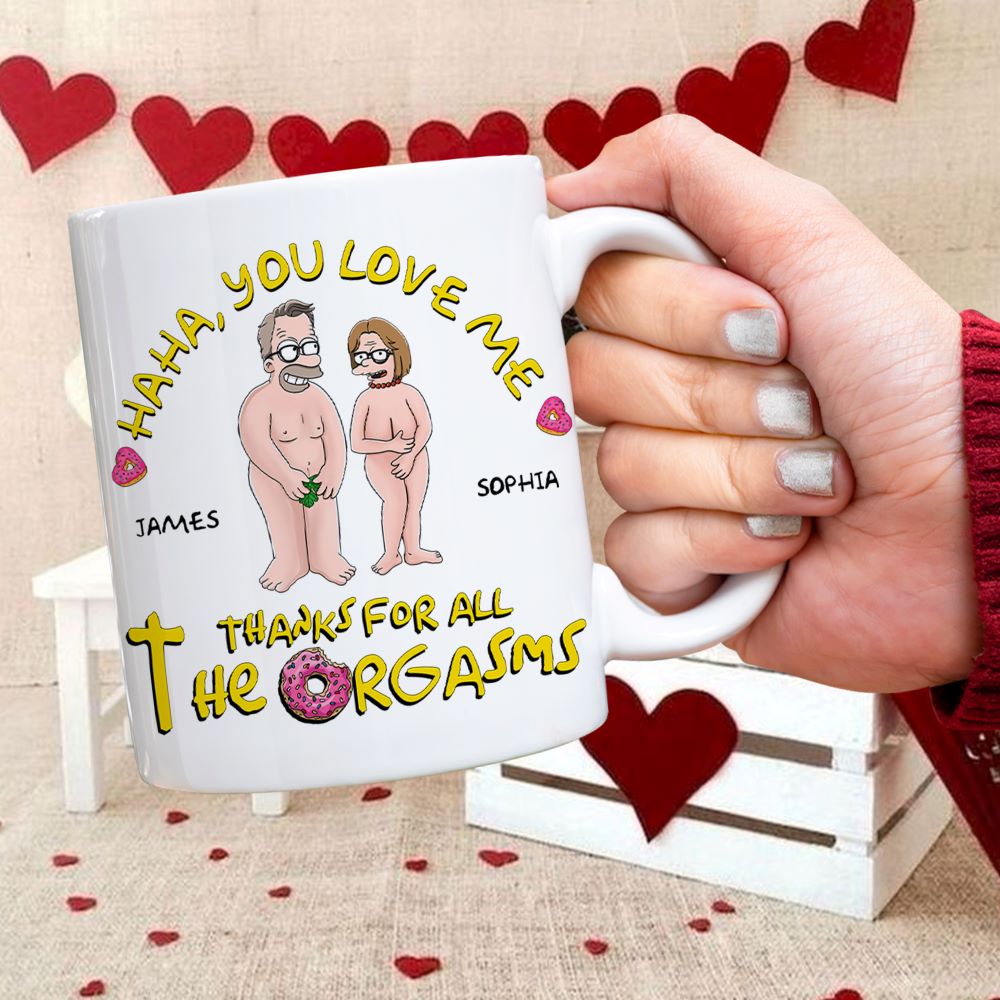 Personalized Couple's Mug - Funny Valentine's Day Gifts for Special Occasions Coffee Mug PopCulturePrints