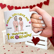 Load image into Gallery viewer, Personalized Couple&#39;s Mug - Funny Valentine&#39;s Day Gifts for Special Occasions Coffee Mug PopCulturePrints
