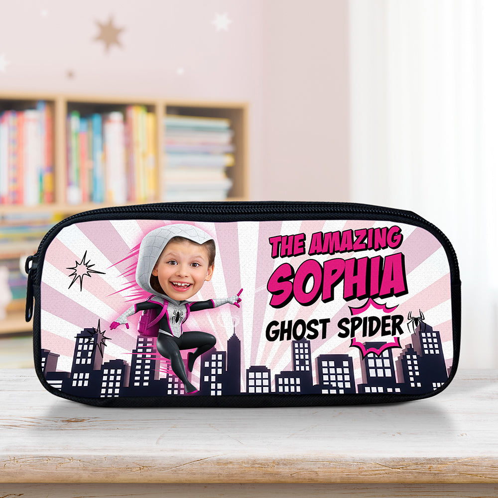 “Be Your Own Hero” - Personalized Hero Adventure Pencil Case - Custom Gift for Kids Pencil Case PopCulturePrints