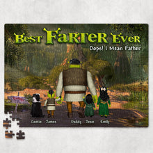 Load image into Gallery viewer, Best Farter Ever – Personalized Jigsaw Puzzle for Dad Jigsaw Puzzles PopCulturePrints
