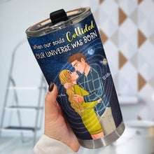 Load image into Gallery viewer, Personalized Couple Tumbler - Til The End Love Gift Tumbler Cup PopCulturePrints
