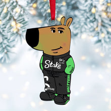 Load image into Gallery viewer, Custom Funny Racing Lover Christmas Ornament – F1-Themed Gift Ornament PopCulturePrints
