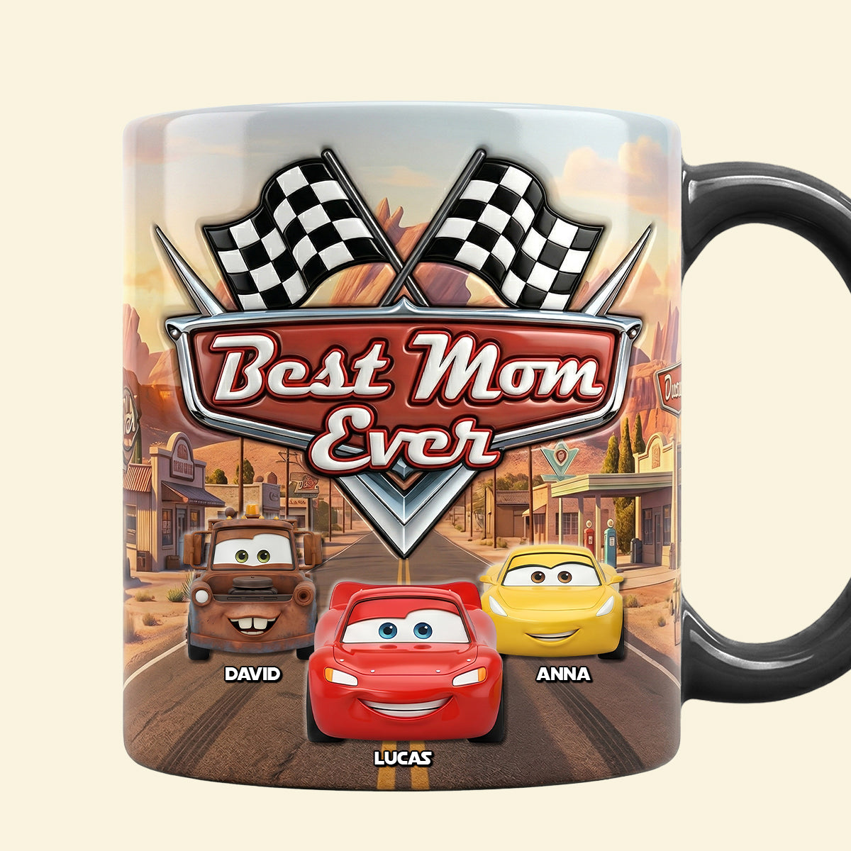 Best Mom Ever Magic Mug - Personalized Gift for Moms and Grandmas Coffee Mug PopCulturePrints