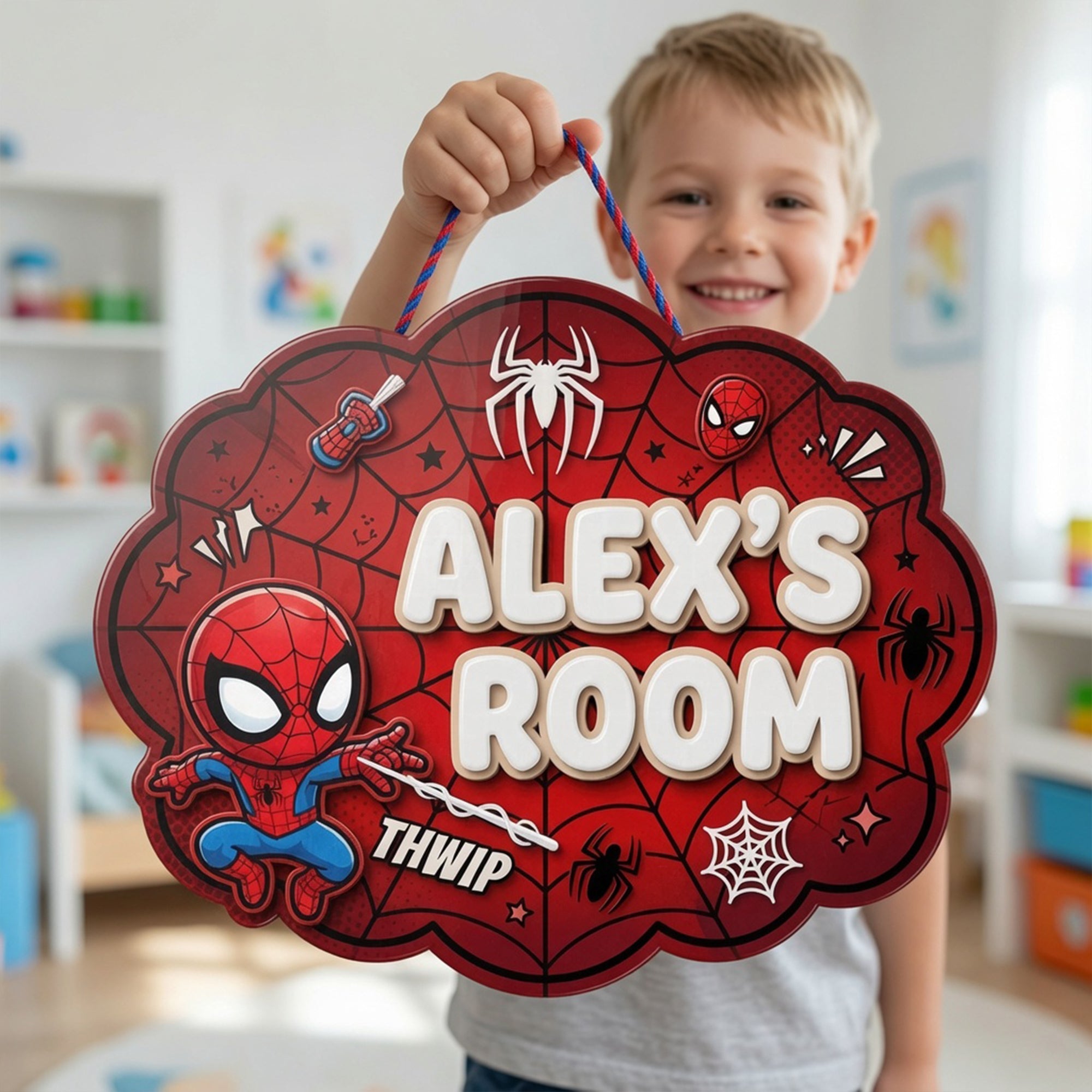 Hero Room Door Acrylic Sign - Personalized Gifts For Kid 03naqn020726 Acrylic Sign PopCulturePrints