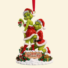 Load image into Gallery viewer, You're the ONLY ONE I Want to ANNOY - Personalized Cheeky Duo Christmas Ornament
