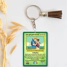 Load image into Gallery viewer, Personalized 5th Anniversary Acrylic Keychain for Couples Keychains PopCulturePrints
