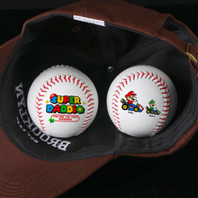 Load image into Gallery viewer, &quot;Super Daddio: You Are the Tops!&quot; - Personalized Baseball for Father&#39;s Day - Custom Gift for Dads and Kids Baseball PopCulturePrints
