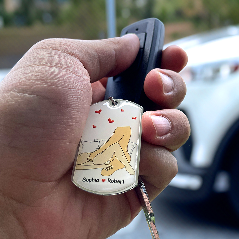 Personalized Keychain for Couples - I Love You for Your Personality Keychains PopCulturePrints