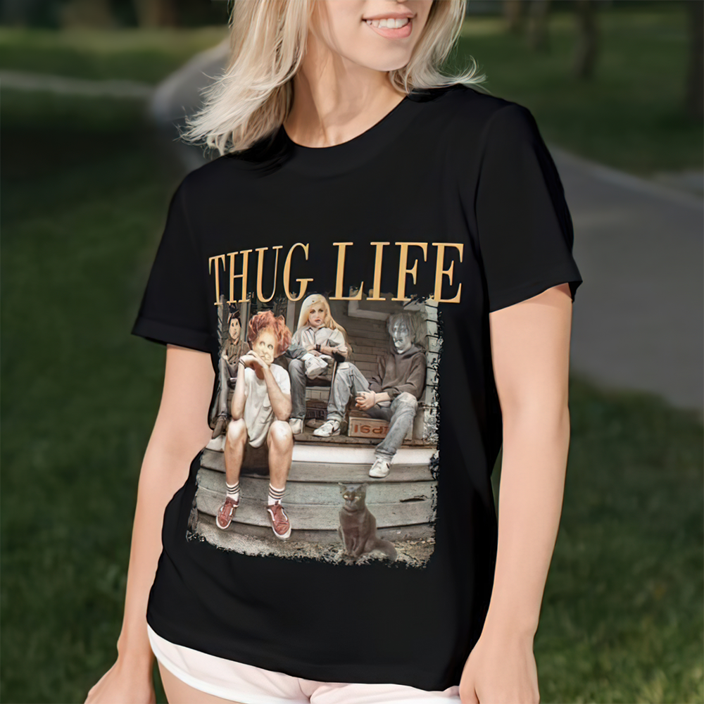 Thug Life Pop Culture Crewneck Sweatshirt