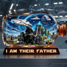Load image into Gallery viewer, “I Am Their Father” - Fearless Cosmic Dad Acrylic Plaque - Personalized Gifts For Dads, Grandpas and More Shaped Plaques PopCulturePrints
