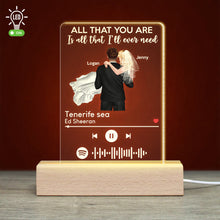 Load image into Gallery viewer, Customizable LED Music Light for Couples - Perfect Valentine's Day Gifts Led Night Light PopCulturePrints
