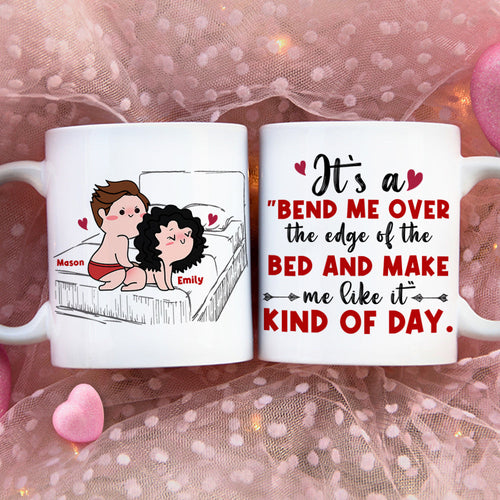 Personalized Bend Me Over Coffee Mug for Couples Coffee Mug PopCulturePrints