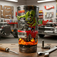 Load image into Gallery viewer, Rev Up Your Spirit: Personalized Funny Gifts For Hot Rod Lovers - Custom Tumbler Tumbler Cup PopCulturePrints
