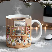 Load image into Gallery viewer, Silly Goose Coworker Mug - Personalized Gift for Fun-loving Colleagues Coffee Mug PopCulturePrints
