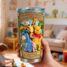 Load image into Gallery viewer, Celebrating 100 Years of Winnie the Pooh - Personalized Friends Tumbler Tumbler Cup PopCulturePrints
