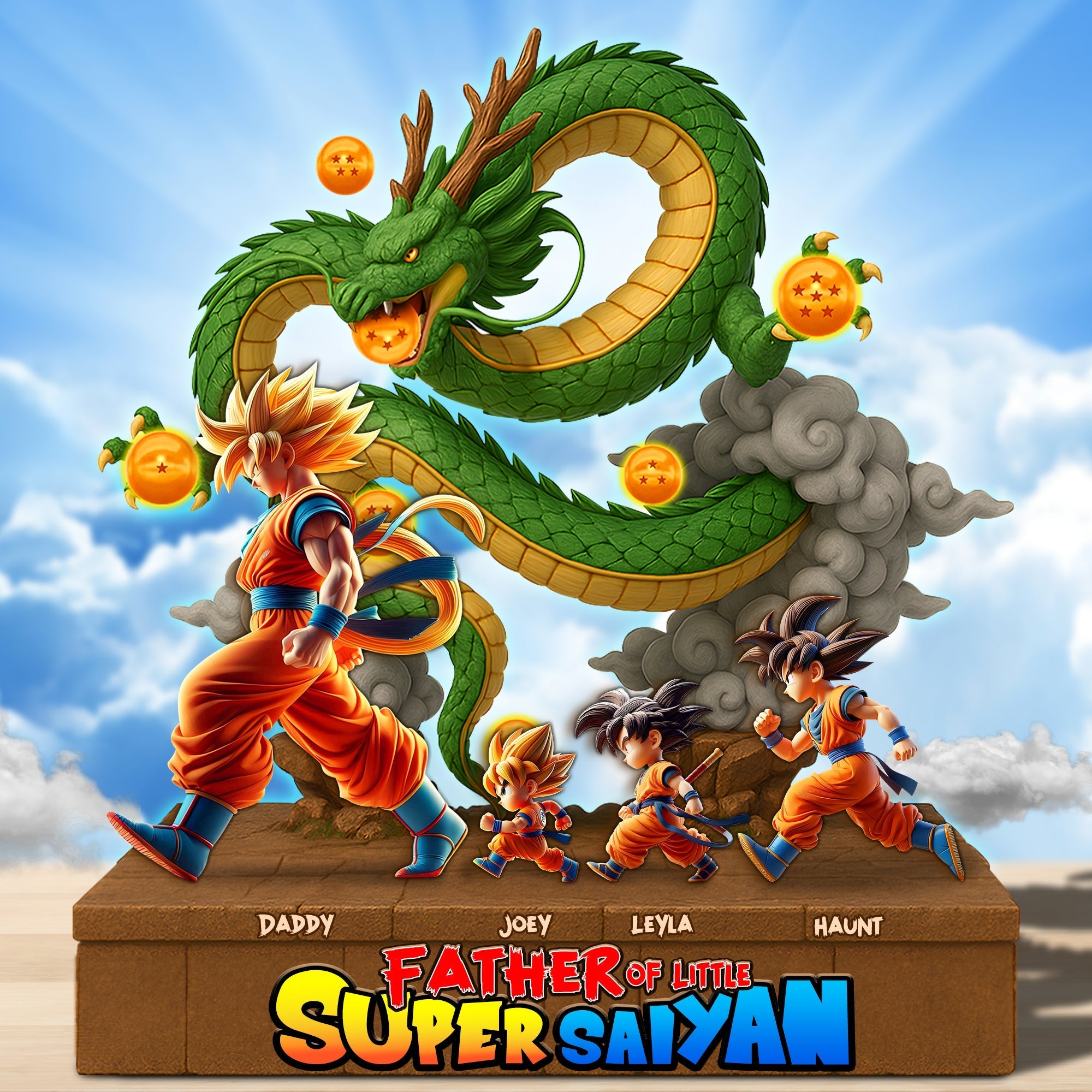 "A Superhero Dad: Celebrate His Strength!" - Superpower Dad Acrylic Plaque - Personalized Gift for Dads, Grandpas, and All Super Dads Shaped Plaques PopCulturePrints