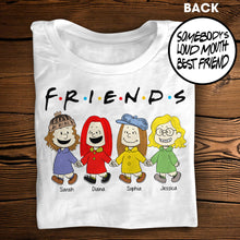 Load image into Gallery viewer, Personalized Friends Tee - Best Friend Shirt Shirts PopCulturePrints

