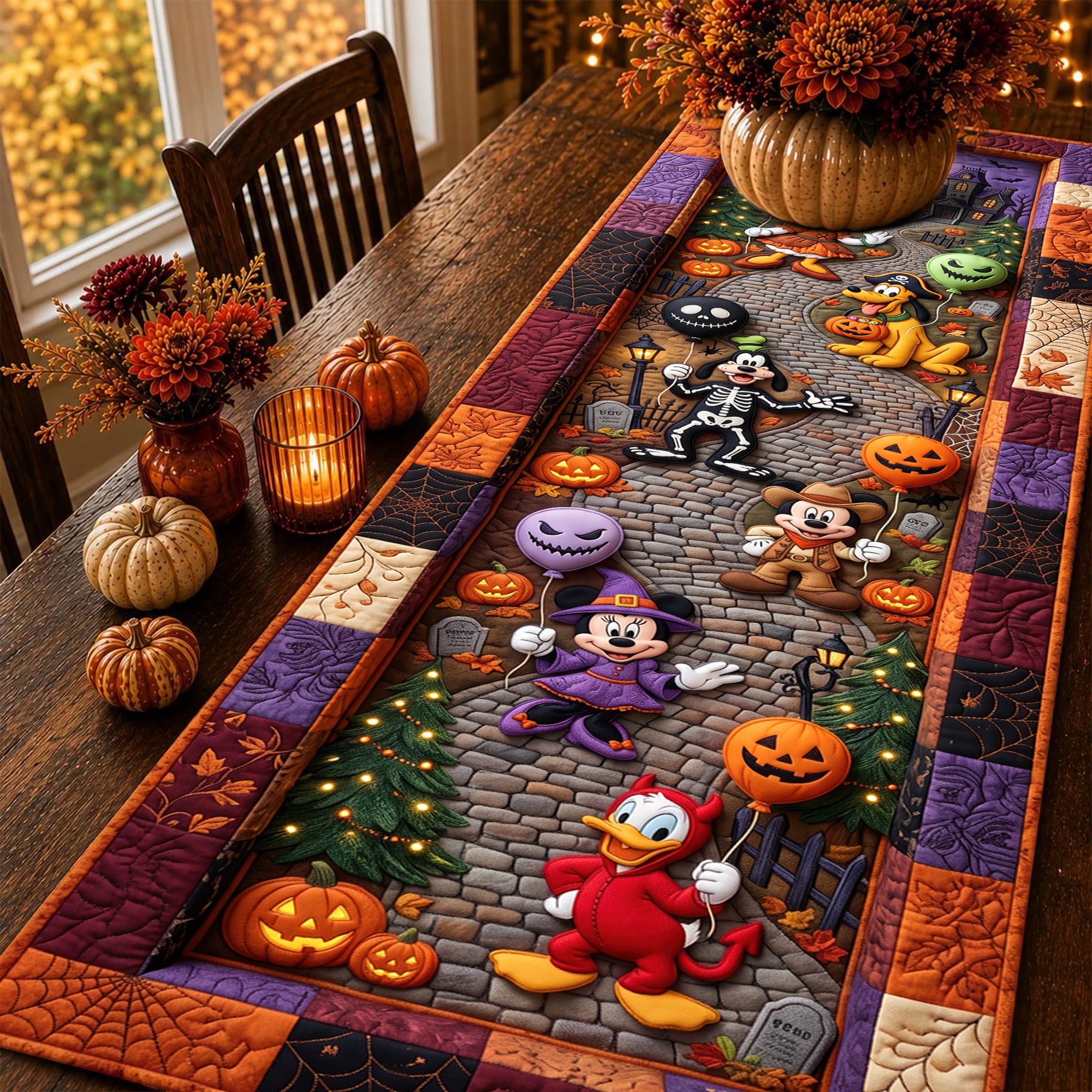 "Illuminate Your Halloween Spirit with Custom Touches!" - Fantastical World Acrylic Light Box - Personalized Halloween Gifts