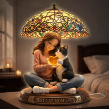 Load image into Gallery viewer, Best Dog Mom Ever - Custom Acrylic Light Box for Pet Lovers Light Box PopCulturePrints
