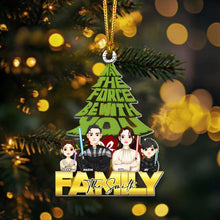 Load image into Gallery viewer, Personalized Family Sci-Fi Christmas Ornament Ornament PopCulturePrints
