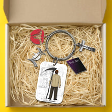 Load image into Gallery viewer, Custom Anime-Inspired Keychain for Fans Keychains PopCulturePrints
