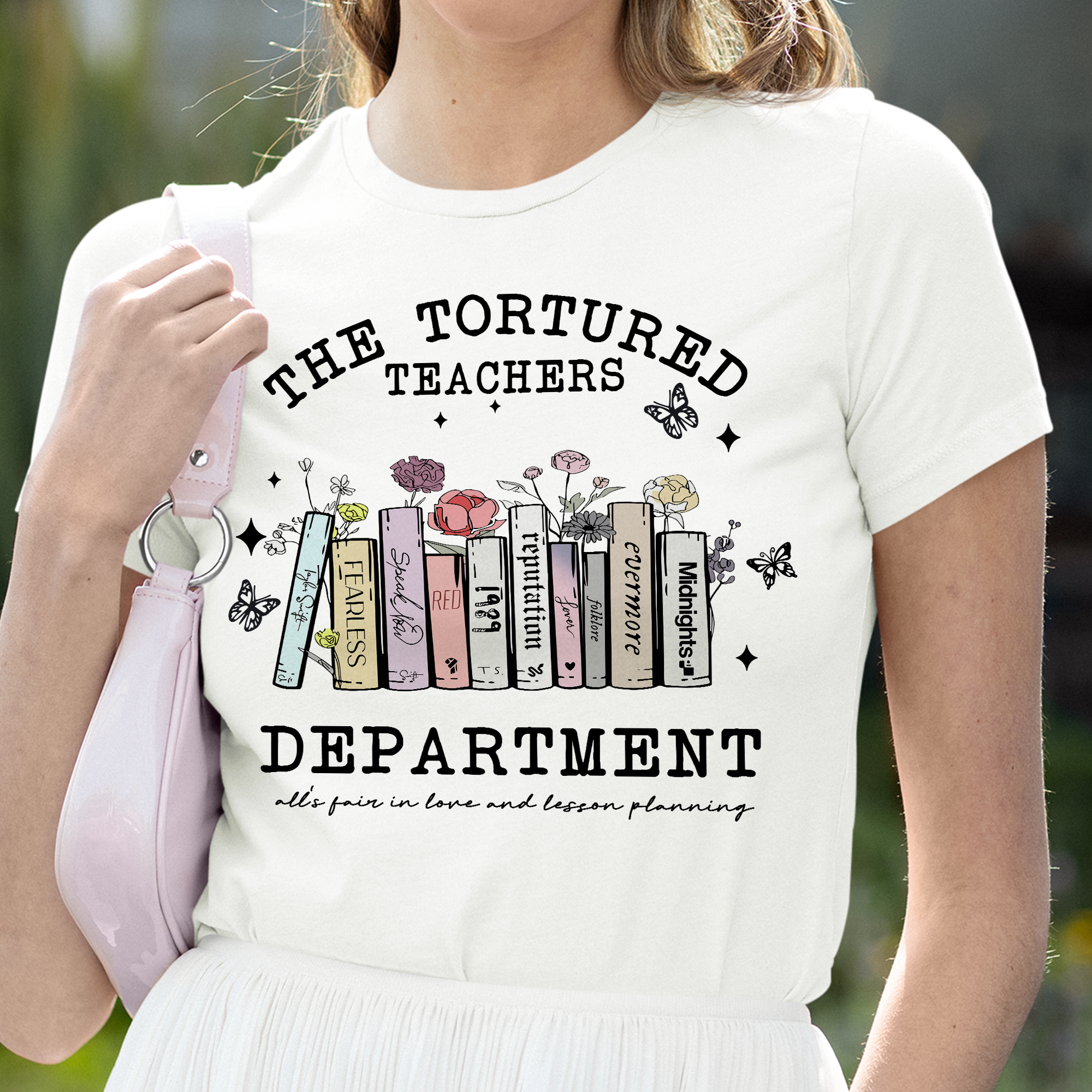 Funny Tortured Teachers Department T-Shirt - Perfect Gift for Educators