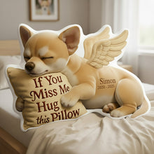 Load image into Gallery viewer, Dog Memorial Custom Shaped Pillow - Custom Photo Gifts For Dog Lover 04TGLU300626 Pillow PopCulturePrints
