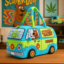 Load image into Gallery viewer, “Adventure Awaits!” Personalized Truck Quilted Duffle Bag - Custom Gift for Kids Quilted Duffle Bag PopCulturePrints
