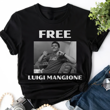 Load image into Gallery viewer, Supporter T-Shirt: Celebrate Luigi Mangione
